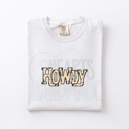 Howdy (White Distressed)