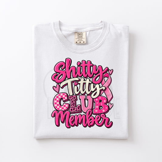 Breast Cancer Awareness: Shitty Titty Club