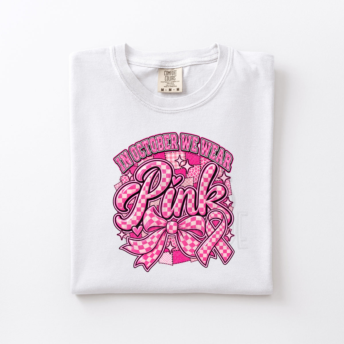 Breast Cancer Awareness: In October We Wear Pink (Checkers)