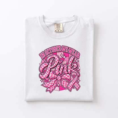 Breast Cancer Awareness: In October We Wear Pink (Checkers)