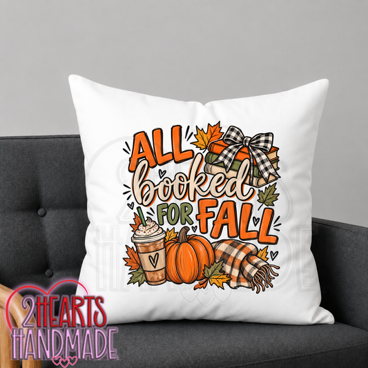 All Booked For Fall (Pillow NOT Included)
