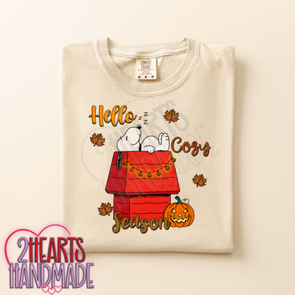 A Dog Who Loves Cozy Season