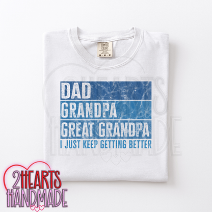 Dad, Grandpa, Great Grandpa