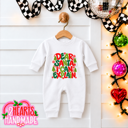 Dear Santa, I Can Explain (Baby)