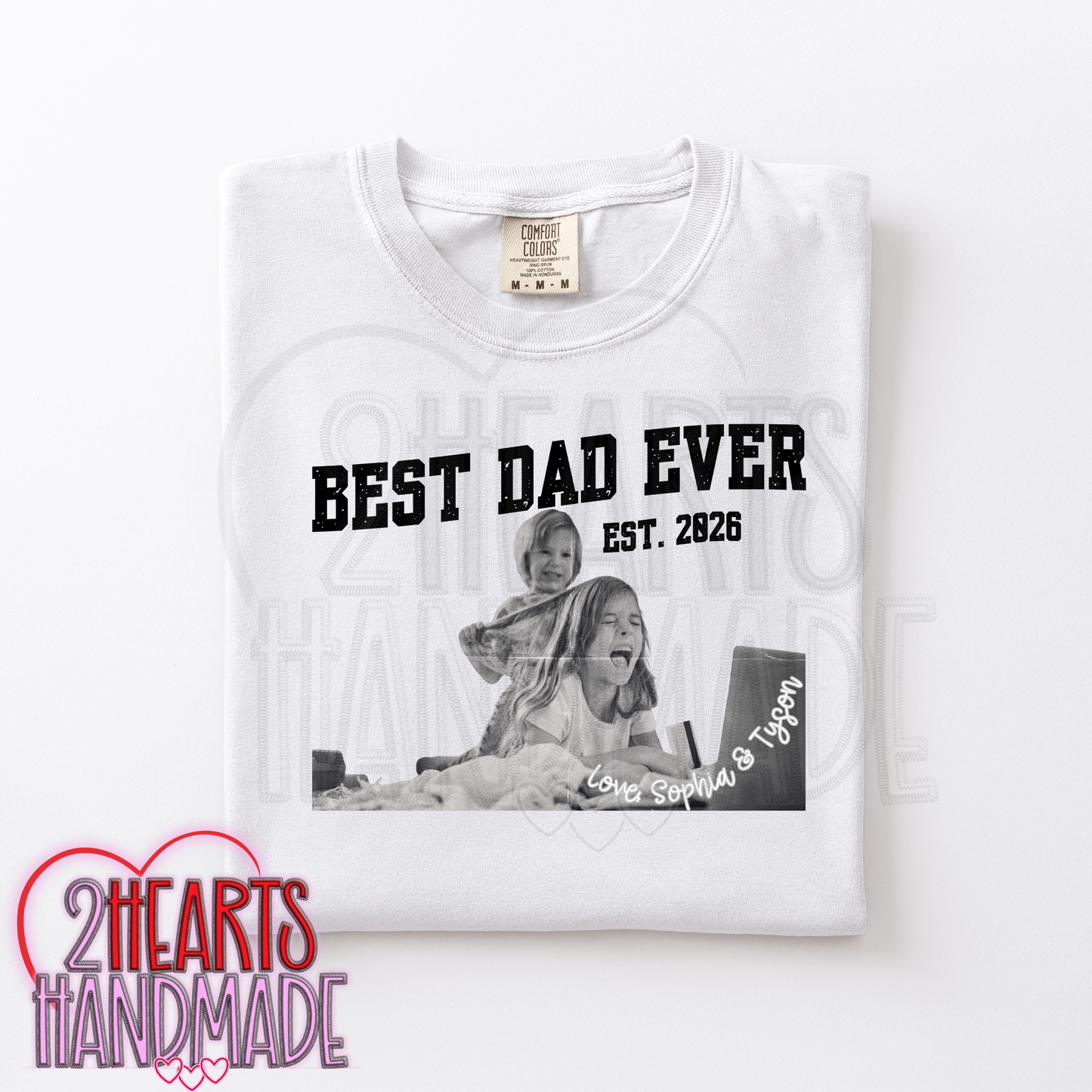Father's Day Photo Shirt - Best Dad Ever