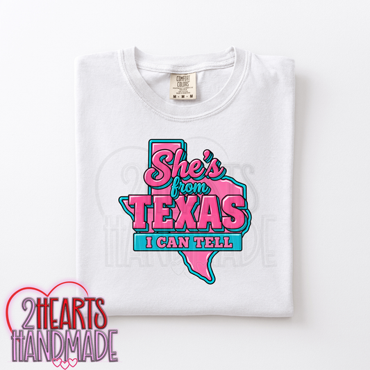 She's from Texas