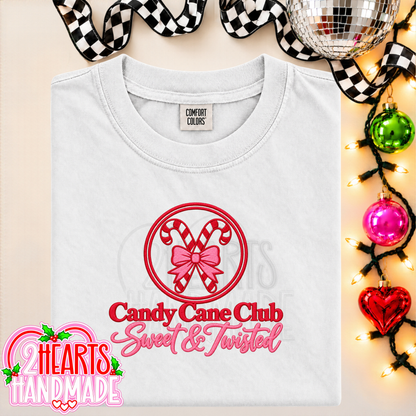 Candy Cane Club (Faux Crochet)