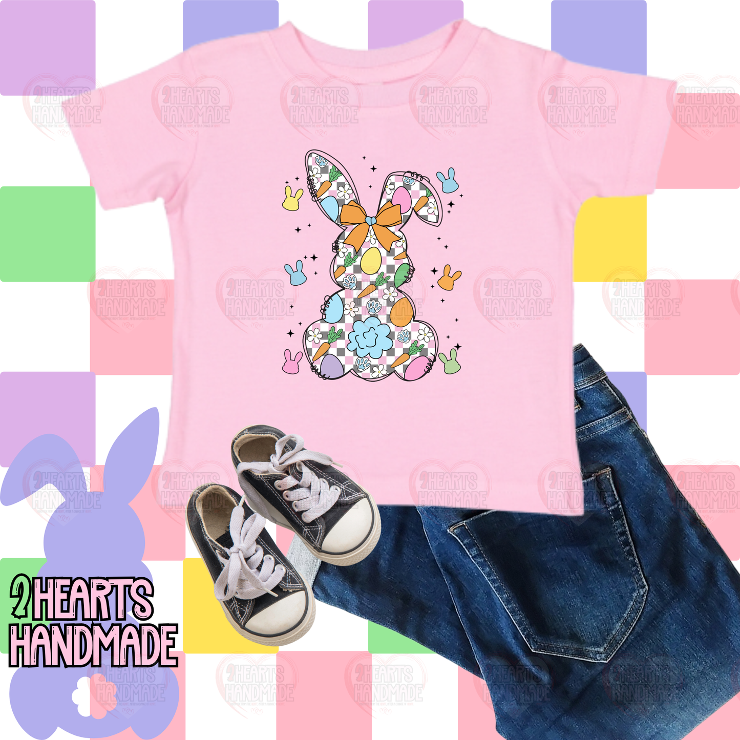 Checkered Girl Bunny