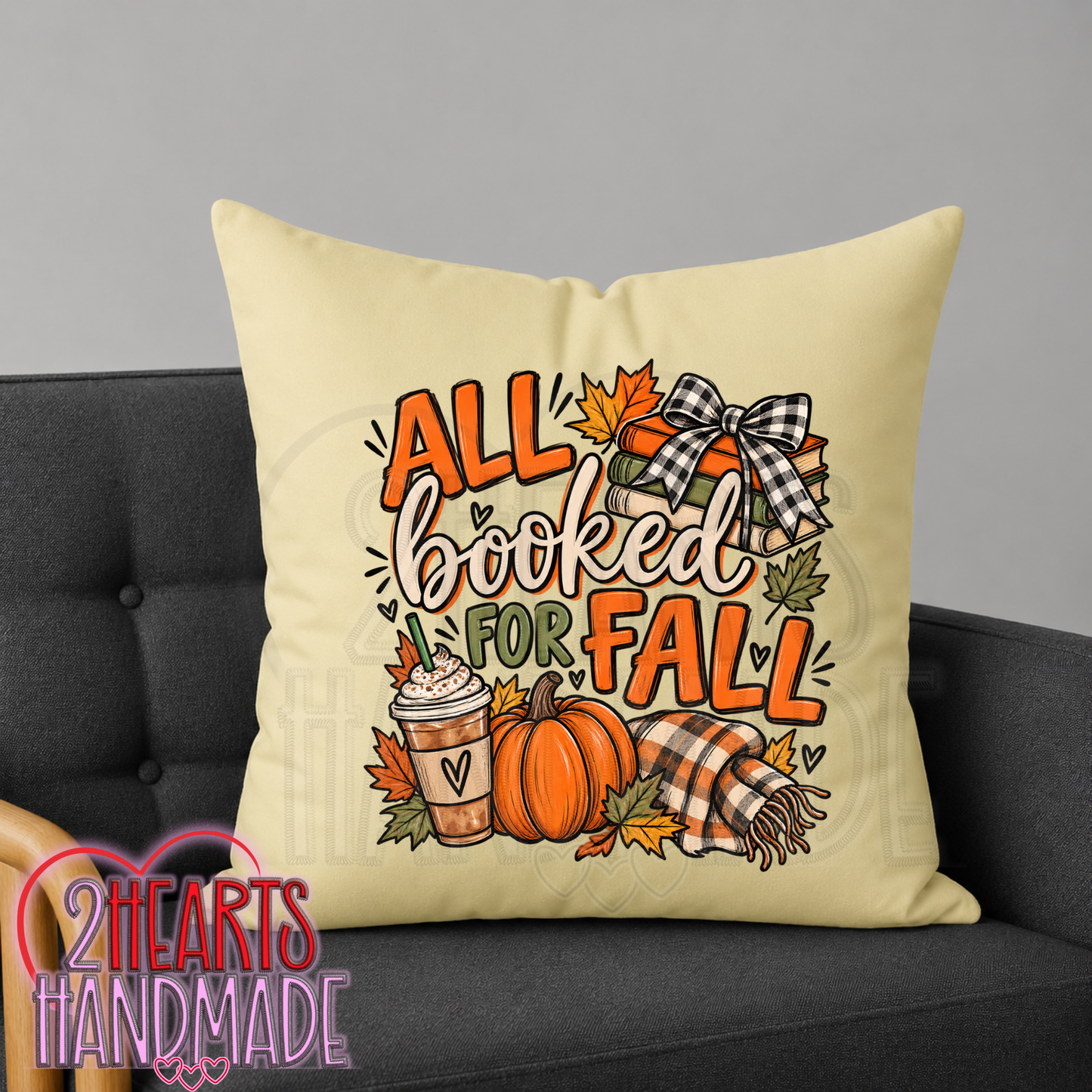All Booked For Fall (Pillow NOT Included)