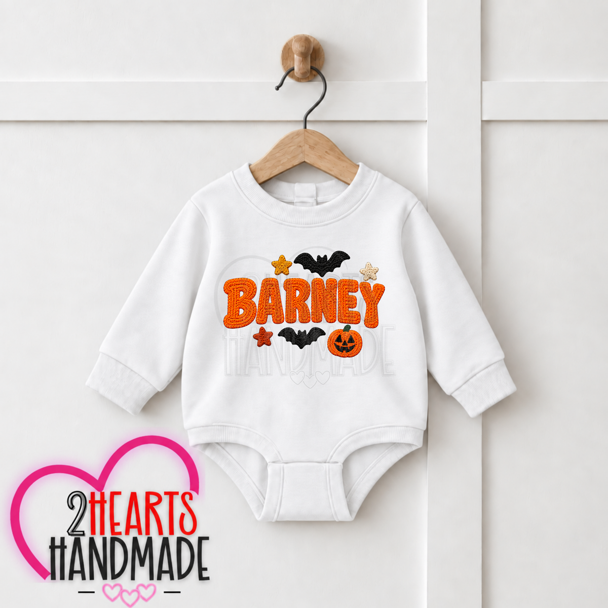 Personalize Faux Crochet Halloween/ - Both Boy & Girl