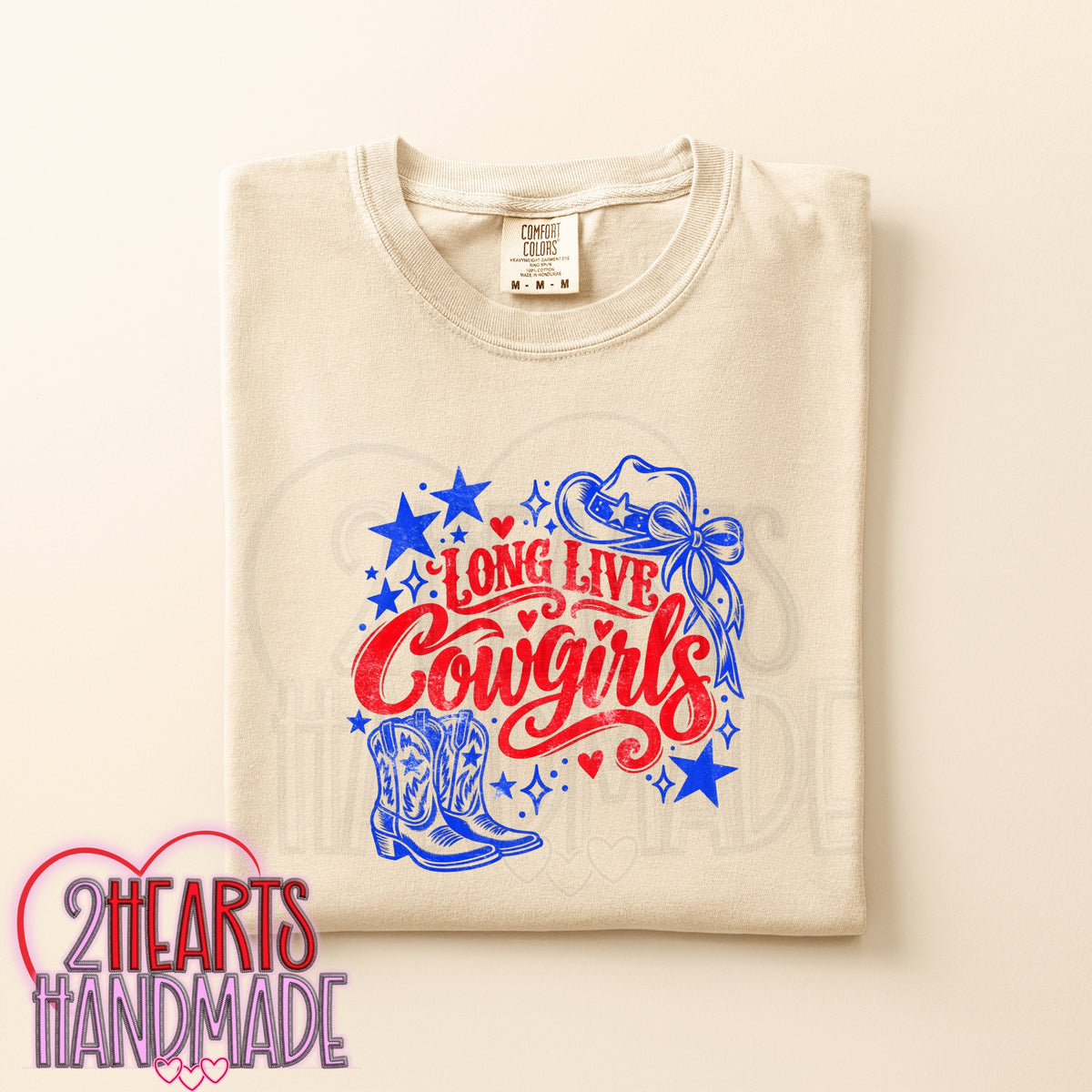 Long Live Cowgirls (Blue & Red)