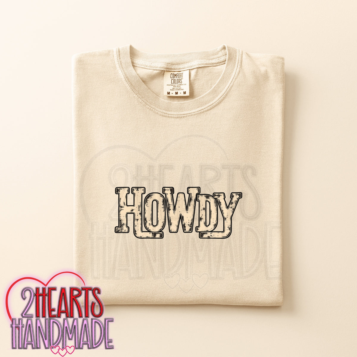 Howdy (White Distressed)