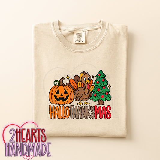 HalloThanksMas (Cartoon Style)