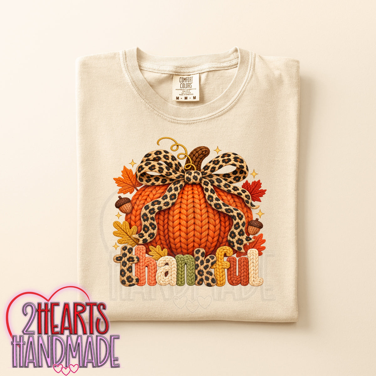 Pumpkin Thankful (Faux Crochet)