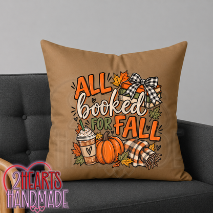 All Booked For Fall (Pillow NOT Included)