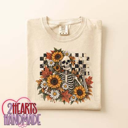Skelly in the Flowers