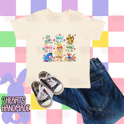 A Bear's friends and bows