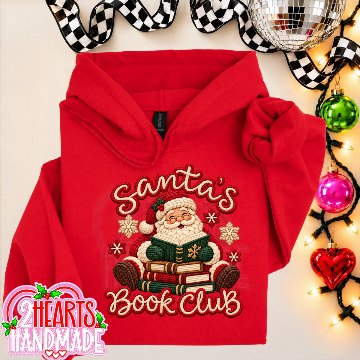 Santa's Book  (Faux Crochet)