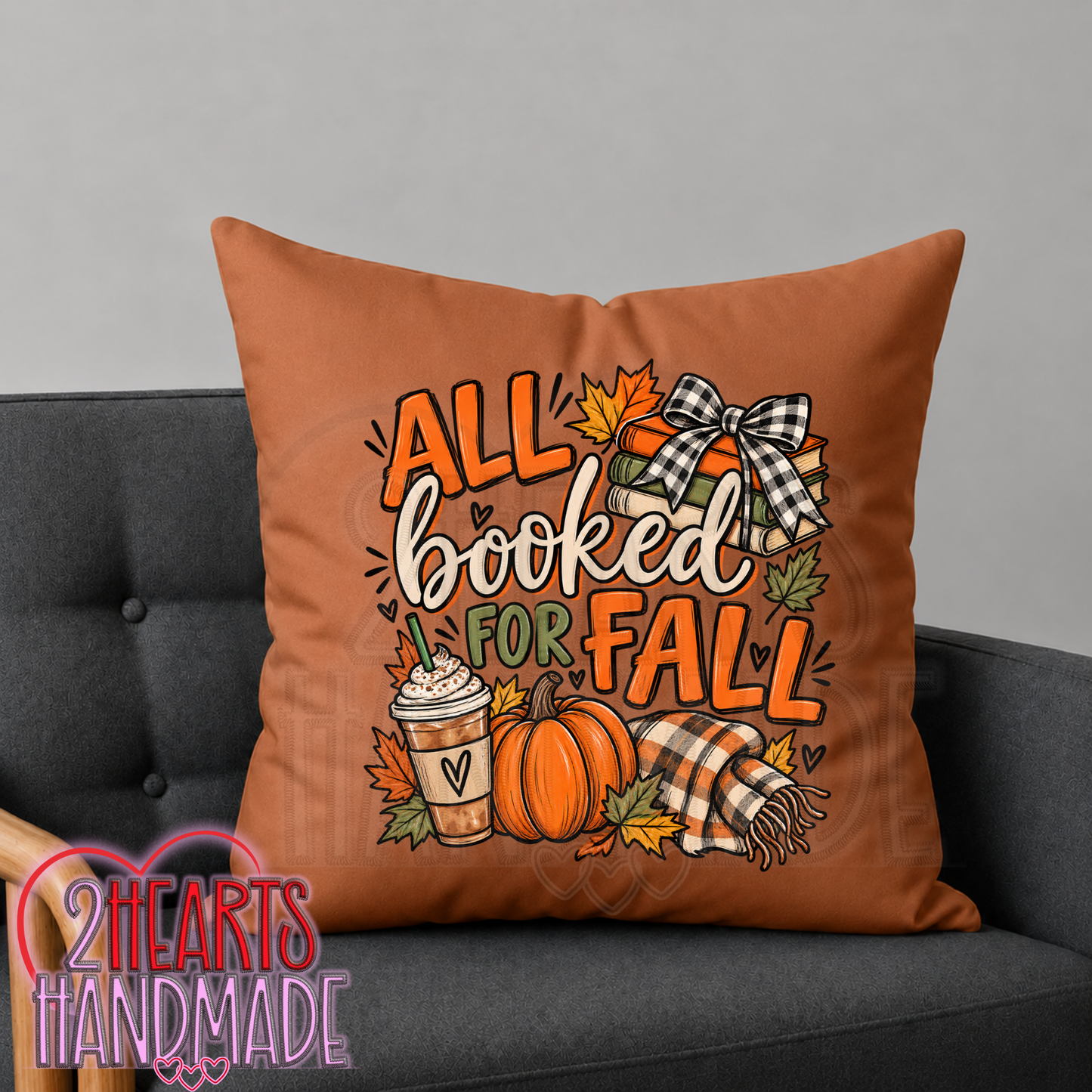 All Booked For Fall (Pillow NOT Included)
