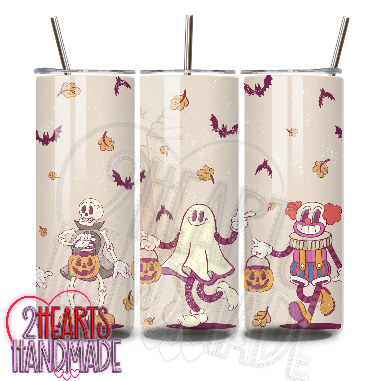 Retro Halloween Tumbler