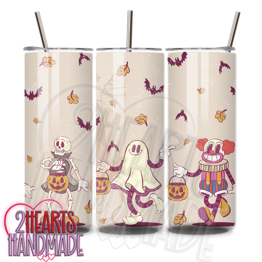 Retro Halloween Tumbler