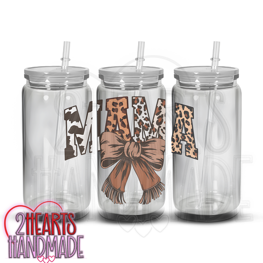 MAMA Western Style Glass Cold Cup