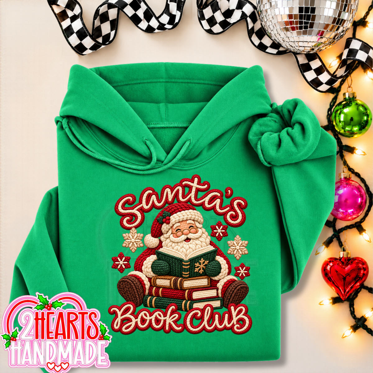 Santa's Book  (Faux Crochet)