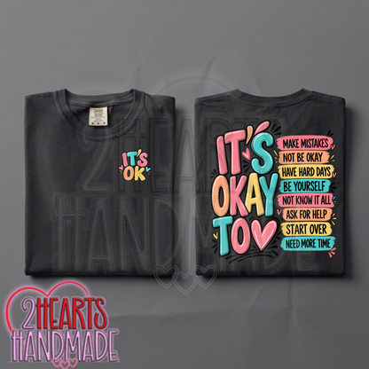 It's Ok To: