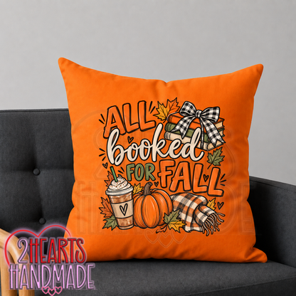 All Booked For Fall (Pillow NOT Included)