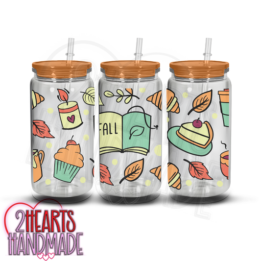Fall Doodles Cold Cup