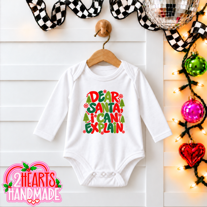 Dear Santa, I Can Explain (Baby)
