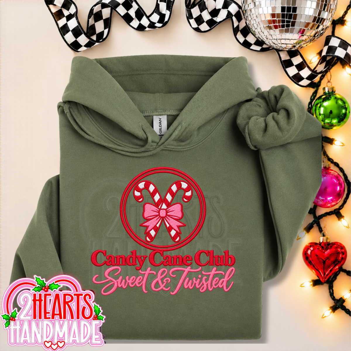 Candy Cane Club (Faux Crochet)