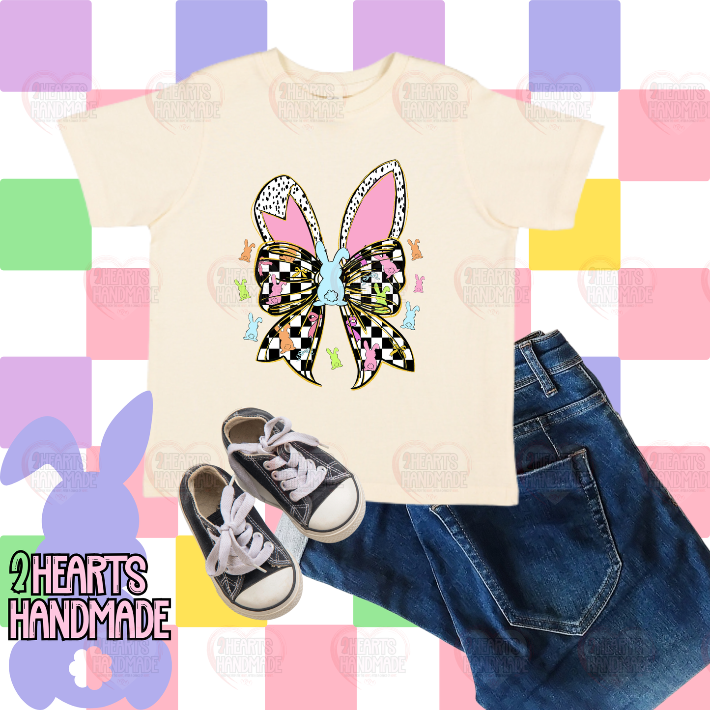 Checkered Bunny Ears