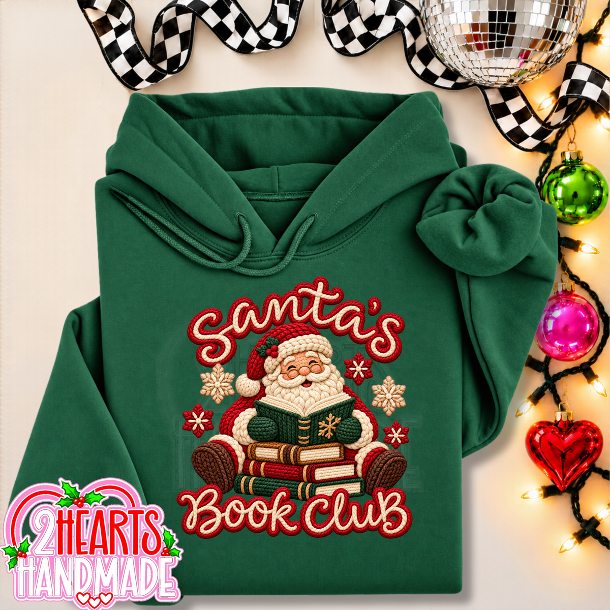 Santa's Book  (Faux Crochet)