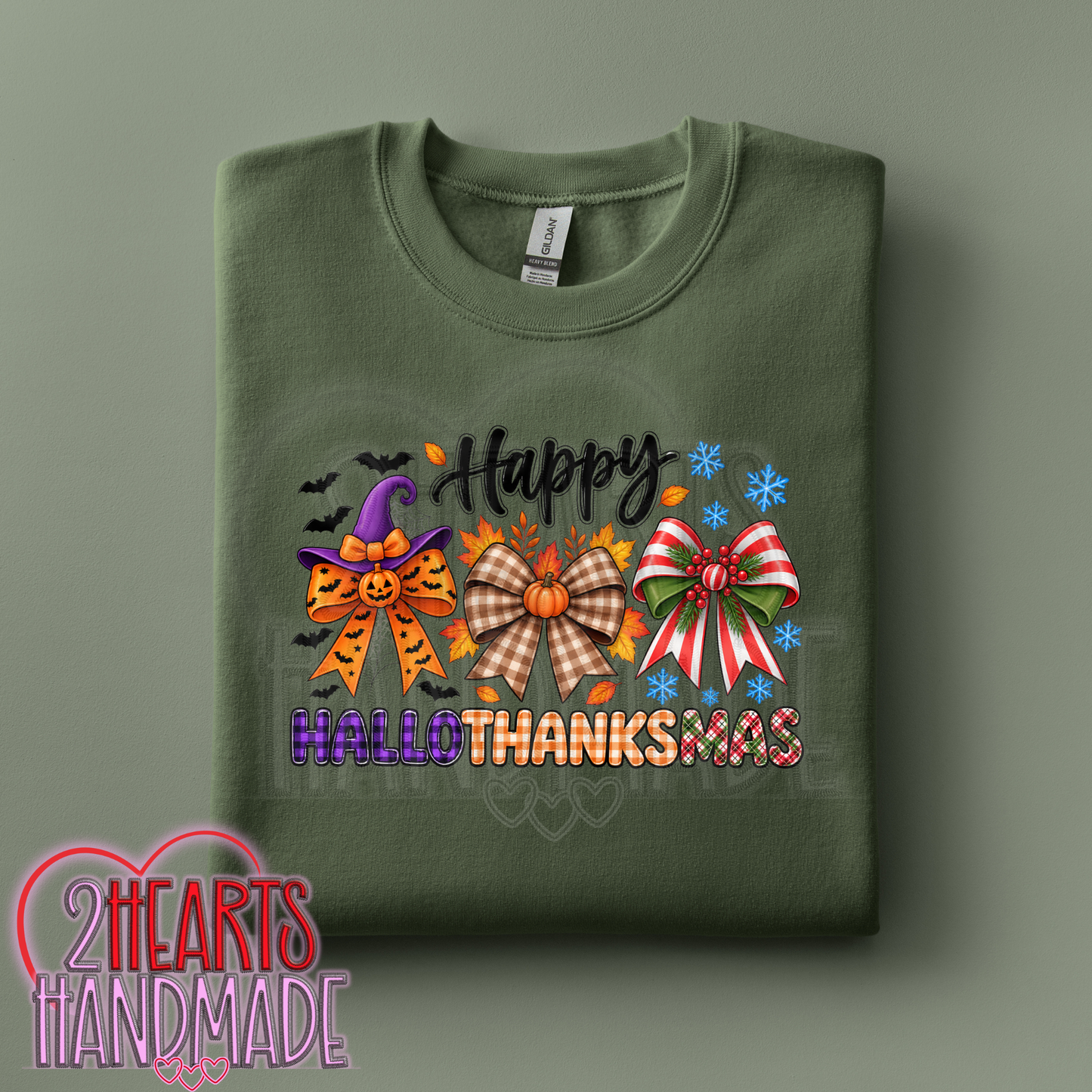 Happy HallowThanksMas Bows