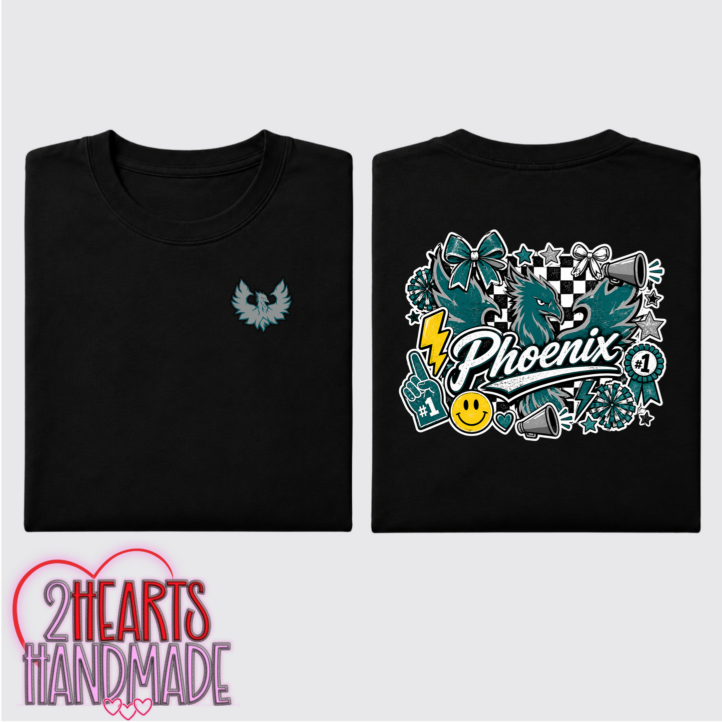 FHS - Phoenix Cheer & Stunt Sticker Style
