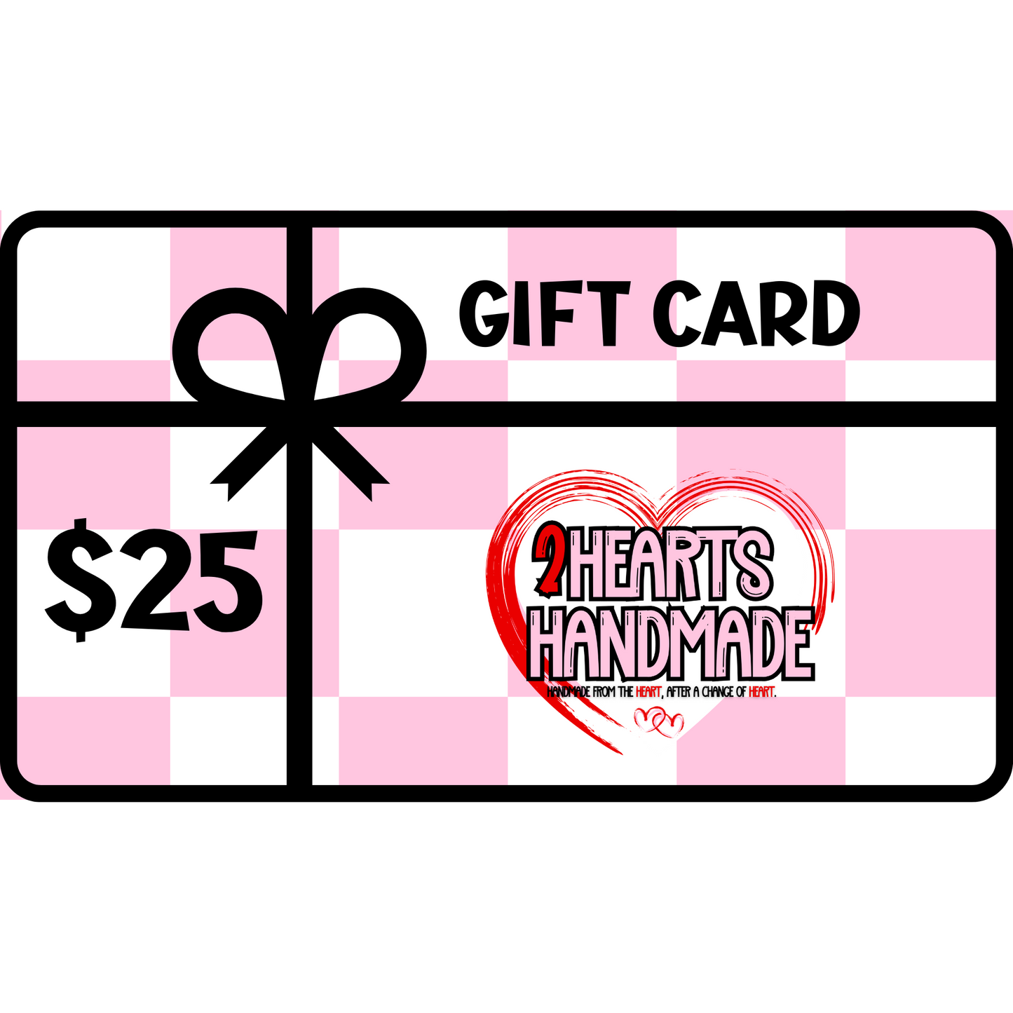 2Hearts Handmade Gift Card