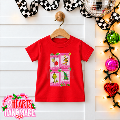 A Very Pink & Green Christmas (Kiddos)