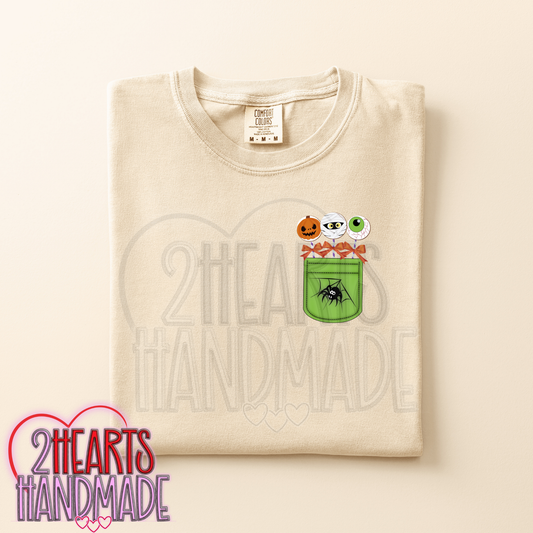Candy Pocket (Matching Sleeve on Sweatshirt)