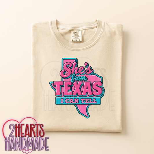 She's from Texas