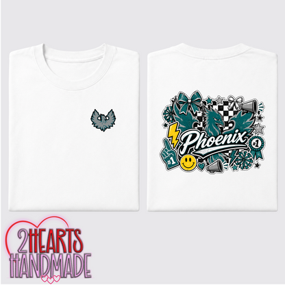FHS - Phoenix Cheer & Stunt Sticker Style