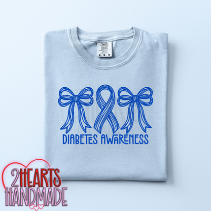 Diabetes: Diabetes Awareness Bows