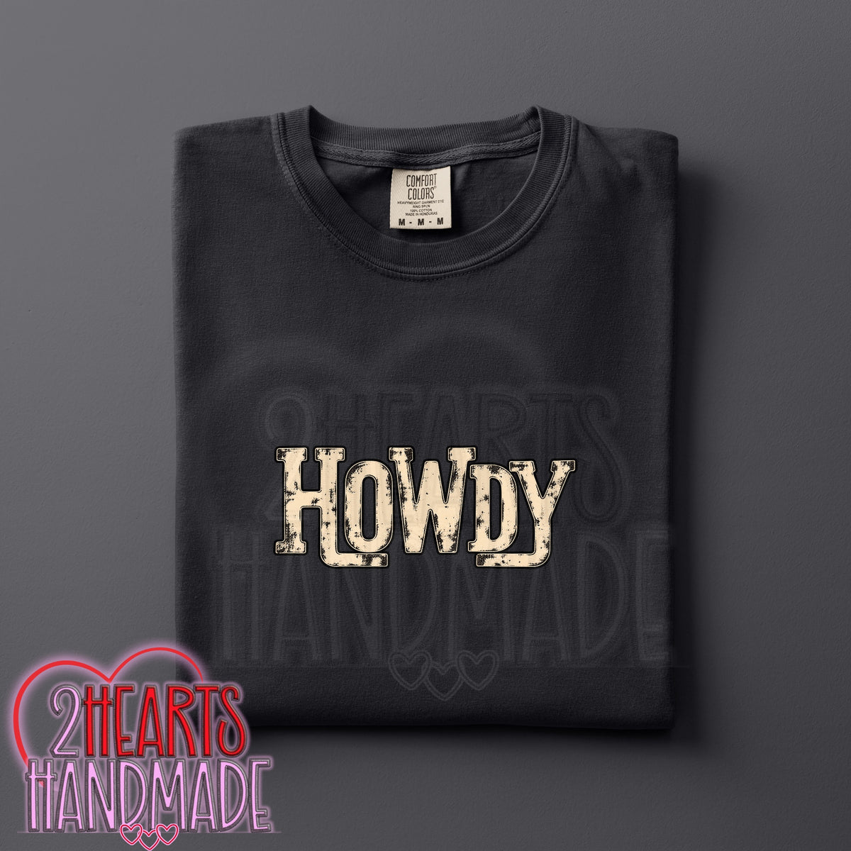 Howdy (White Distressed)