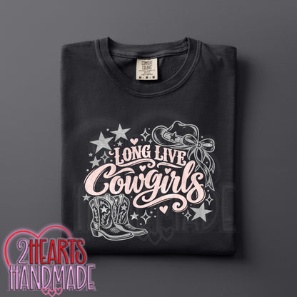 Long Live Cowgirls (Blue & Red)