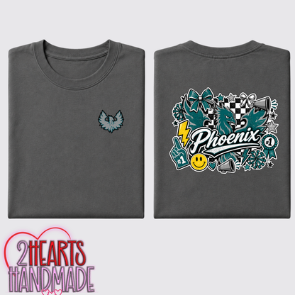 FHS - Phoenix Cheer & Stunt Sticker Style