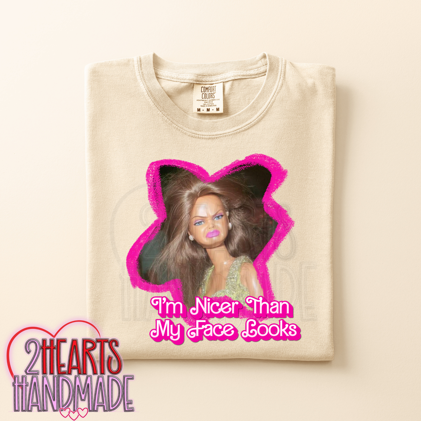 Doll I'm Nicer Than My Face Looks