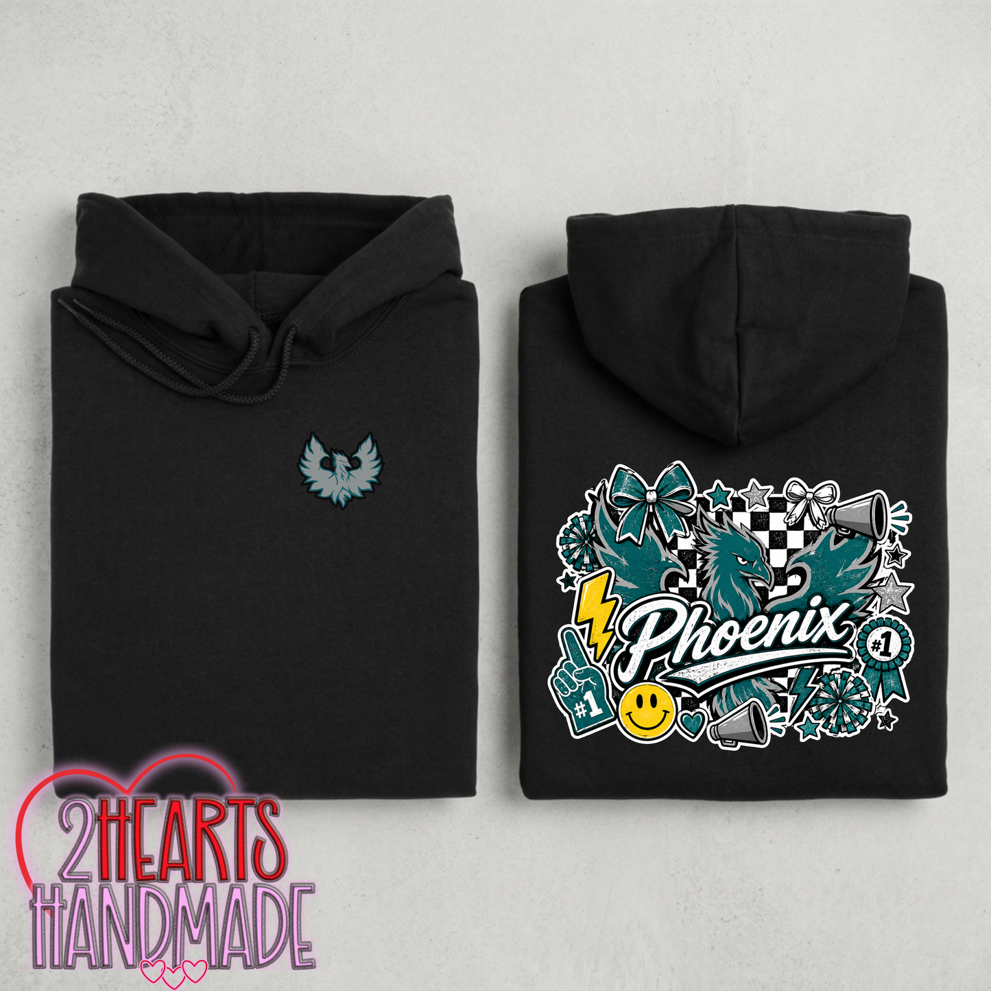 FHS - Phoenix Cheer & Stunt Sticker Style