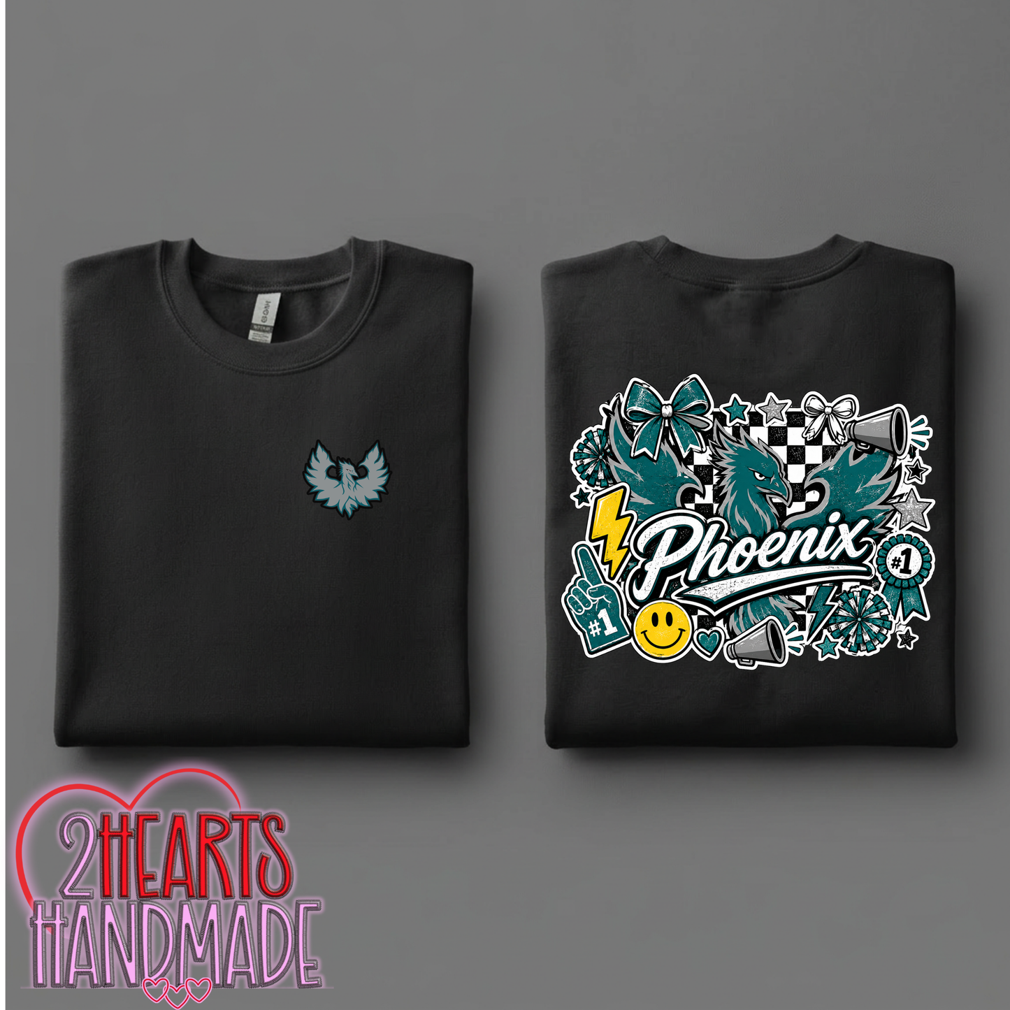 FHS - Phoenix Cheer & Stunt Sticker Style