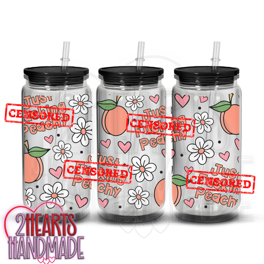 F'ing Peachy Cold Cup (EXPLICIT)