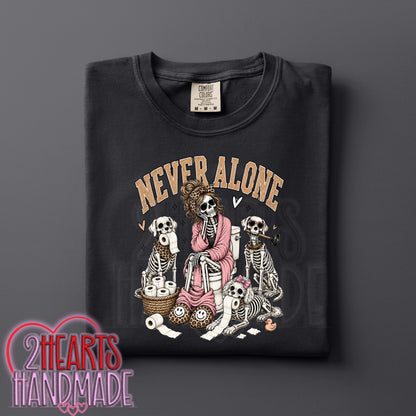 Never Alone Skelly Dog Mom